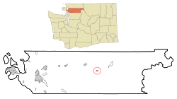 Location of Rockport, Washington