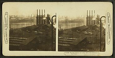The blast furnaces and rolling mills of the Homestead Steel Works, by H.C. White Co.