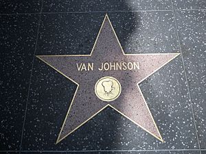 Van Johnson star HWF