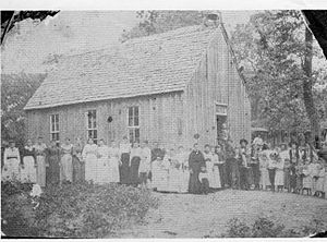 Allen, Oklahoma school 1896