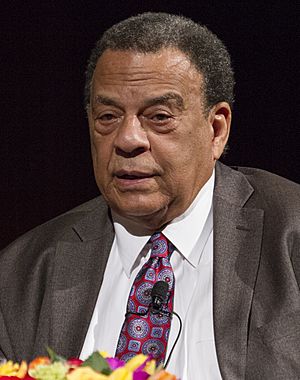 Andrew Young at the second annual Tom Johnson lecture DIG13465.jpg