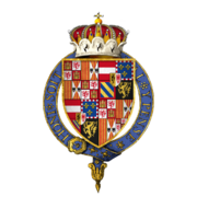Coat of arms of Charles, Infant of Spain, Archduke of Austria, Duke of Burgundy