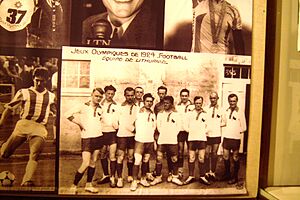 Lithuanian Olympic football team , 1924