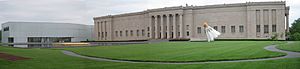 Nelson-Atkins Museum of Art - panorama of facade