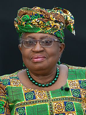 Ngozi Okonjo-Iweala takes over as new WTO Director-General, 1 March 2021 (50993534756) (cropped).jpg