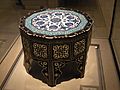 WLA vanda Ottoman marquetry and tile-top table 2