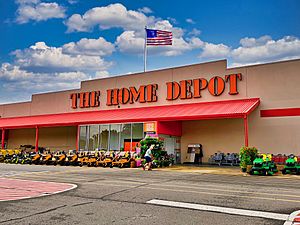 A Home Depot store in Blairsville, Ga