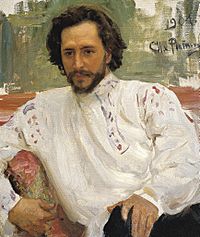 Portrait of Andreyev by Ilya Repin