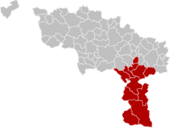 Arrondissement Thuin Belgium Map.png