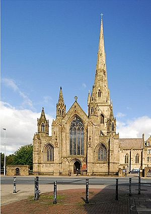 Cathedral Church of St John the Evangelist. Salford - geograph.org.uk - 1528320.jpg