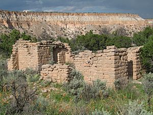 Duchess Castle near Tsankawi Bandelier New Mexico