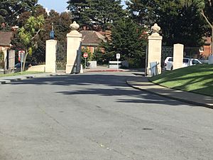 Entrance of San Francisco National Cemetery