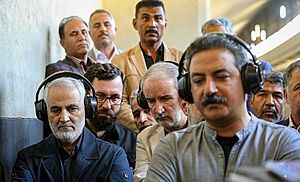 Ghasem Soleimani's presence behind the scenes of the film"23 People" 09