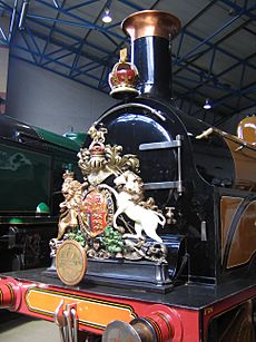 Heraldics for royal train