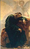 Il sogno di San Giuseppe by Antonio Ciseri