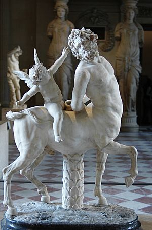 Old Centaur Eros Louvre Ma 562