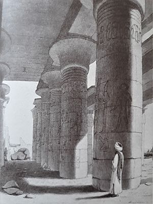 Ramesseum - Edward William Lane