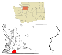Location of Maltby, Washington