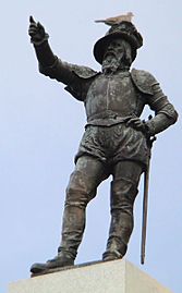 St. Augustine (Florida)-Juan Ponce de Leon monument
