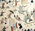 Story of the Five Hundred Robbers (535–557 CE), Mogao Cave 285, Dunhuang, China