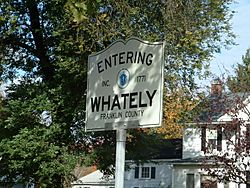 Whately Road Sign