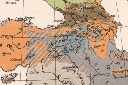 Armenians ethnic map 1905