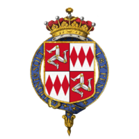 Coat of Arms of Sir William de Montacute, 2nd Earl of Salisbury, KG
