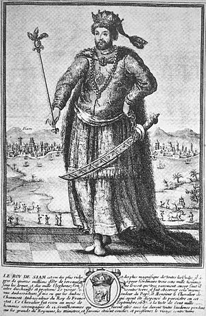 French depiction of King Narai