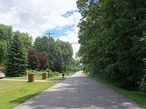 Lake Martin Drive is near the northern boundary of the village