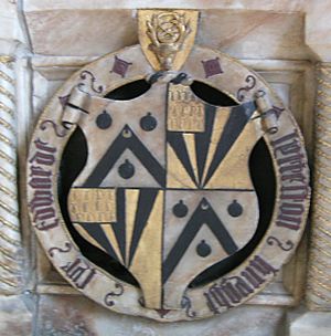 Penkridge St Michael - Edward Littleton 1558 Arms