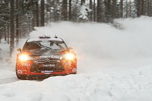 Petter Solberg at 2011 Swedish Rally