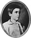 Prinz Karl im sechsten Lebensalter 1845