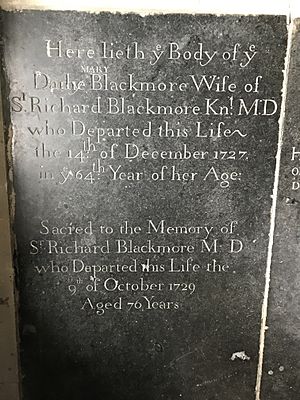 Richard Blackmore grave