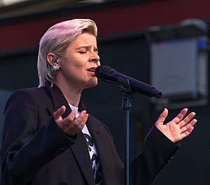 Robyn in Fridays for Future in 2019