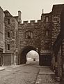 Saint John's Gate Clerkenwell the main gateway to the Priory of Saint John of Jerusalem 1880