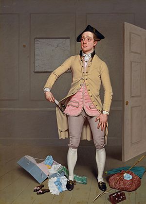 Samuel Thomas Russell in Samuel Footes The Mayor of Garratt, by Samuel de Wilde (1748-1832)
