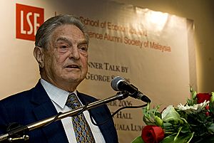 Soros talk in Malaysia