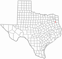 Location of Lakeport, Texas