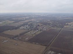 Tremont City from the air