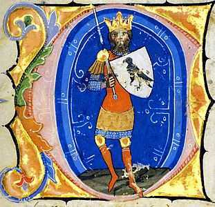 Chronicon Pictum, Attila, Hun, Hungarian, King, Turul, Turul bird, shield, medieval, history