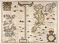 Blaeu - Atlas of Scotland 1654 - ORCADVM ET SCHETLANDIÆ - Orkney and Shetland
