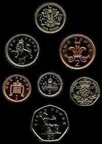 British money coins