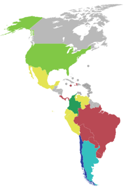 Copa America Centenario Map