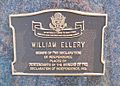 Ellery.Wm.grave plaque.Com Bur Gnd.20110722