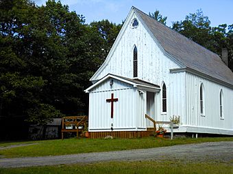 Foothills Baptist Church in Boquet (Essex), NY.JPG