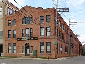Ford Piquette Avenue Plant - Front Exterior