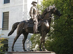 General Joseph Hooker by Daniel Chester French, Boston, MA