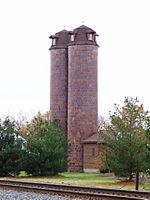Historic Grain Silos Fenville Michigan