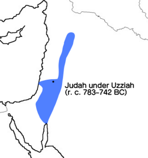 Judah largest extent