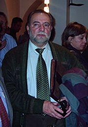 Julio Anguita en el Ateneo de Córdoba en 2004